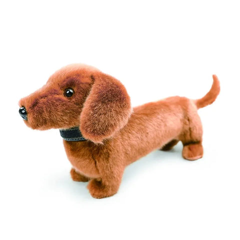 Longhaired Dachshund Plush Toy
