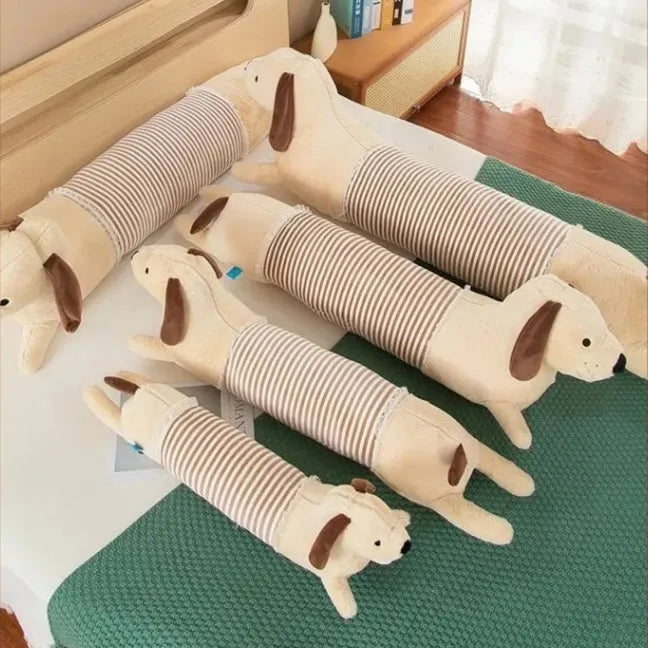 Sausage Dog Long Pillow