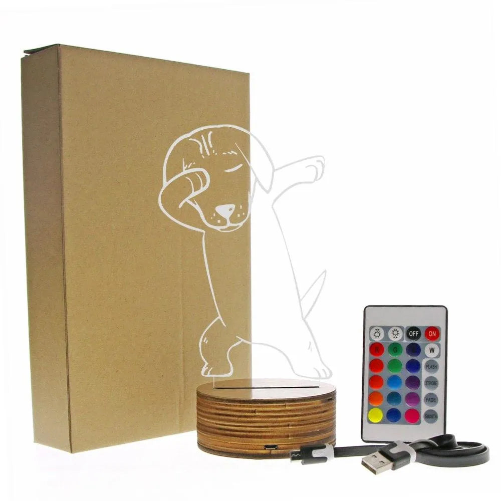 Dabbing Dachshund Lamp The Doxie World