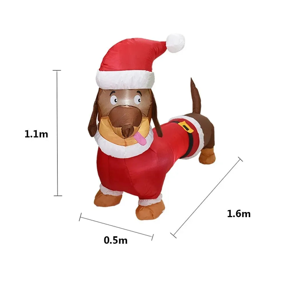 Dachshund Christmas Outdoor Decoration The Doxie World