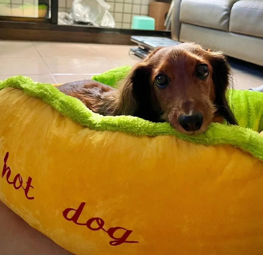 Dachshund Hot Dog Bed The Doxie World