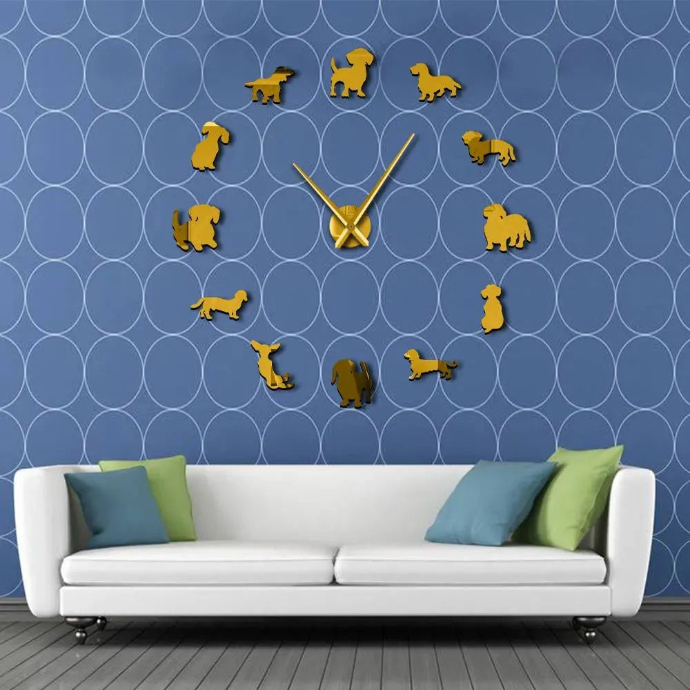 DIY Dachshund Wall Clock The Doxie World