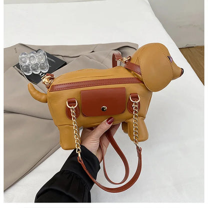 Dachshund  Shaped Handbag