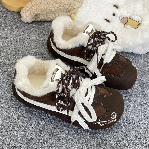 Dachshund Plush Sneakers