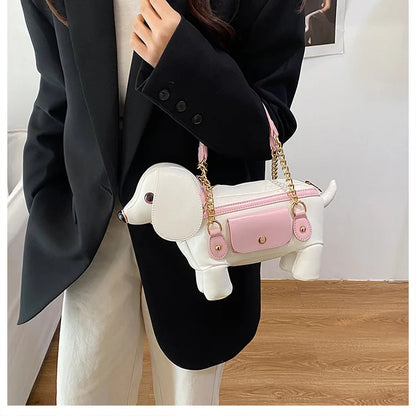 Dachshund  Shaped Handbag