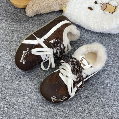 Dachshund Plush Sneakers
