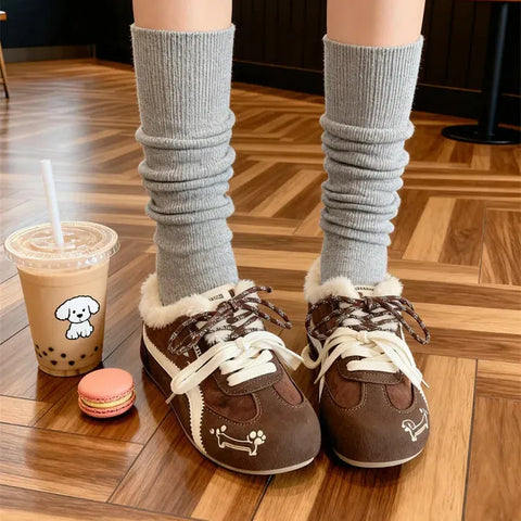 Dachshund Plush Sneakers