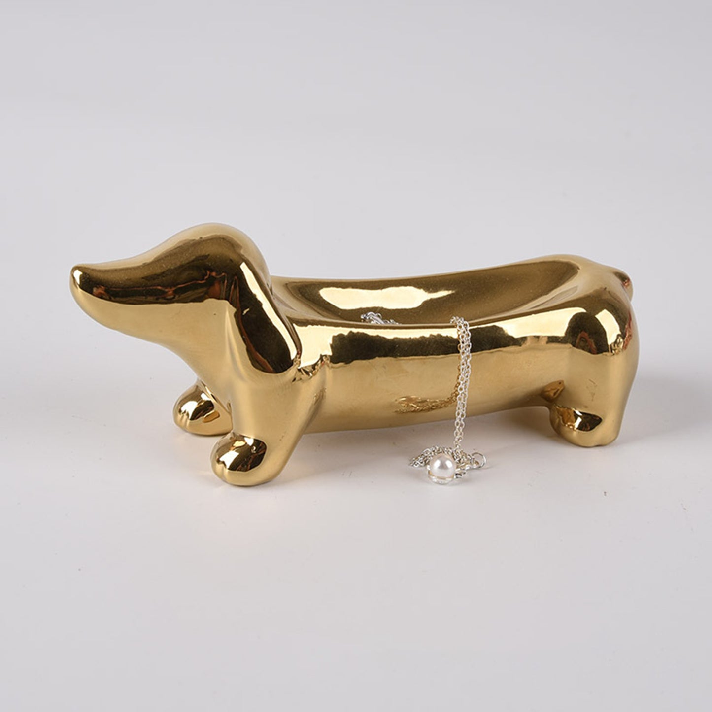 Luxury Dachshund Jewelry Tray