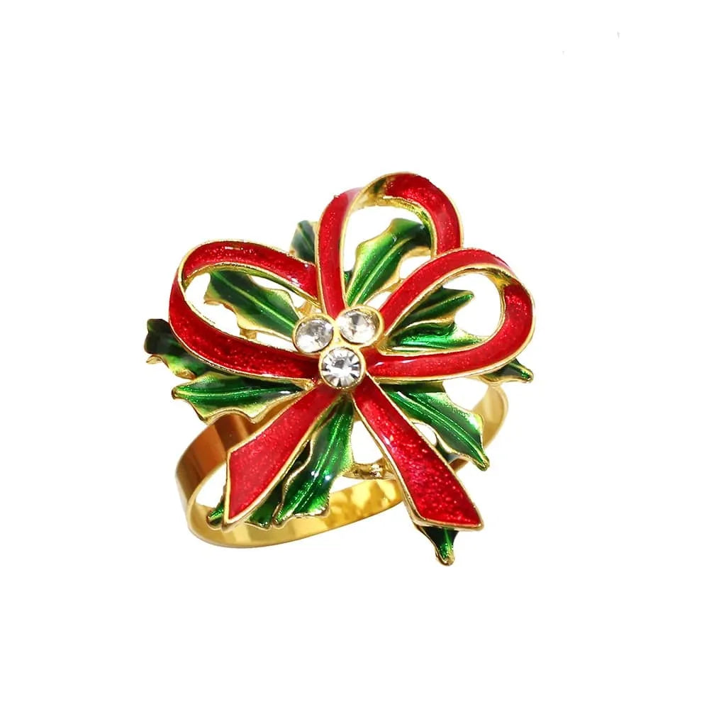 6-pc Set Dachshund Napkin Rings Flower The Doxie World