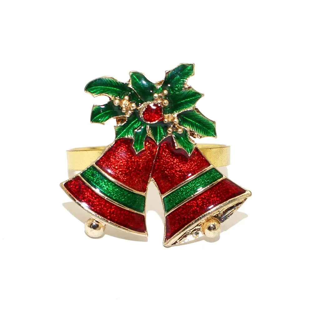 6-pc Set Dachshund Napkin Rings Bells The Doxie World