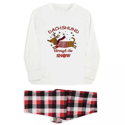 Dachshund Family Christmas Pajamas