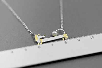 925 Sterling Silver Dachshund Necklace The Doxie World