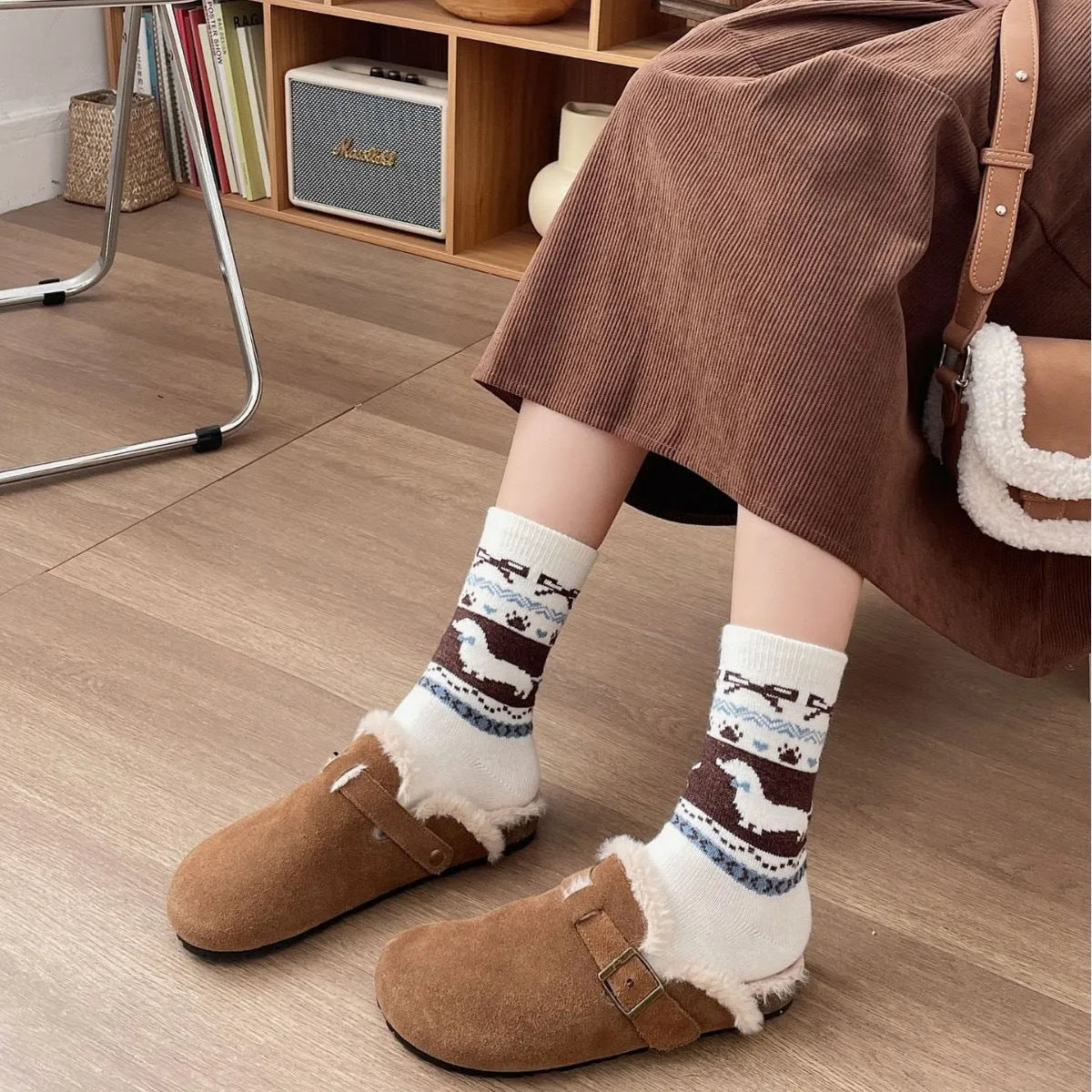 Sausage Dog Socks