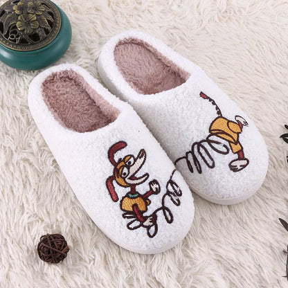 Springy Dachshund Slippers