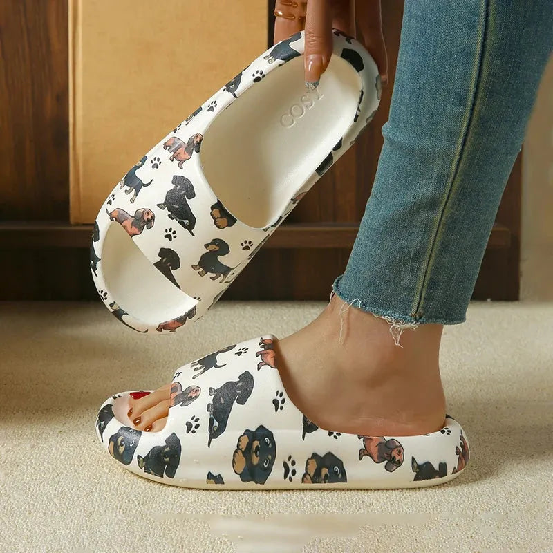 Summer Dachshund Slides
