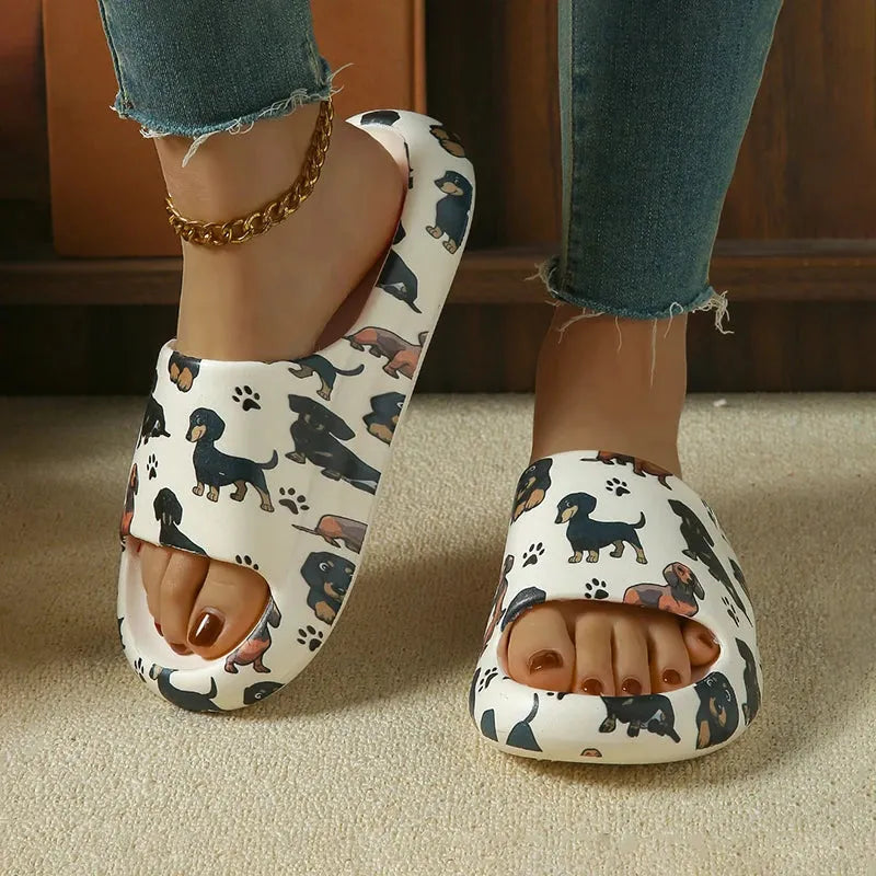 Summer Dachshund Slides