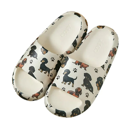 Summer Dachshund Slides