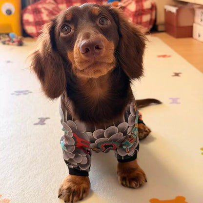 Tattoo Dachshund Onesie