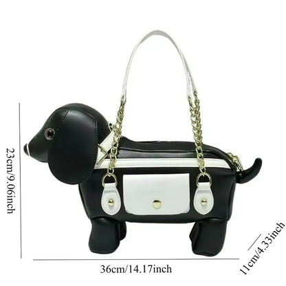 Dachshund  Shaped Handbag