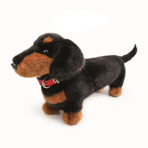 Longhaired Dachshund Plush Toy