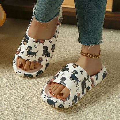 Summer Dachshund Slides