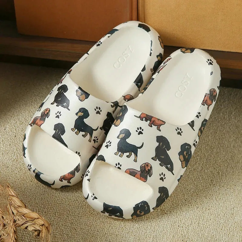 Summer Dachshund Slides