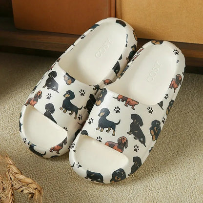 Summer Dachshund Slides