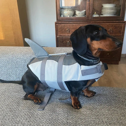 Wiener Dog Shark Life Jacket