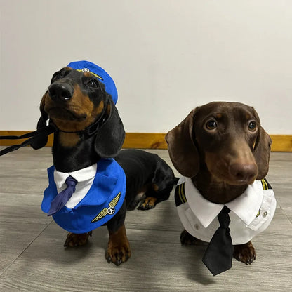 Dachshund Dog Pilot Costume