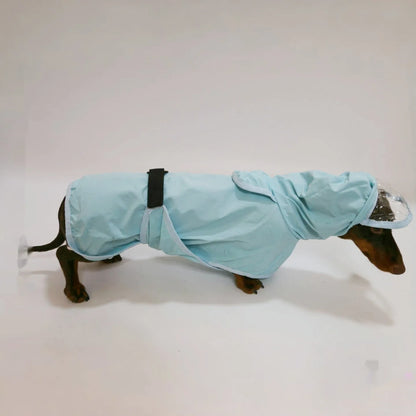 Blue Rain Dachshund Overall The Doxie World