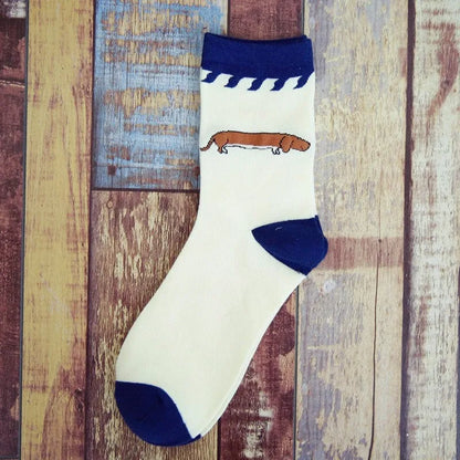 Charming Dachshund Socks Long dog The Doxie World