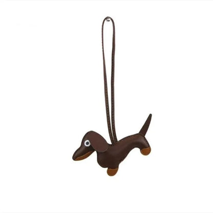 Coco Dachshund Keychain Chocolate & Tan The Doxie World