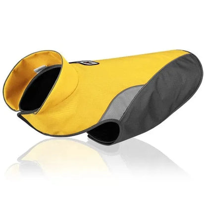 Color Block Reflective Dachshund  Coat Yellow / XS The Doxie World