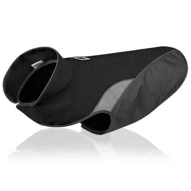 Color Block Reflective Dachshund  Coat Black / XS The Doxie World
