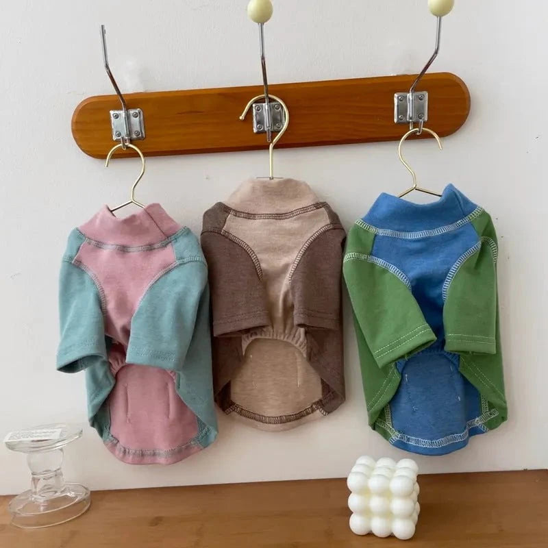 Color-blocked Dachshund Shirt The Doxie World