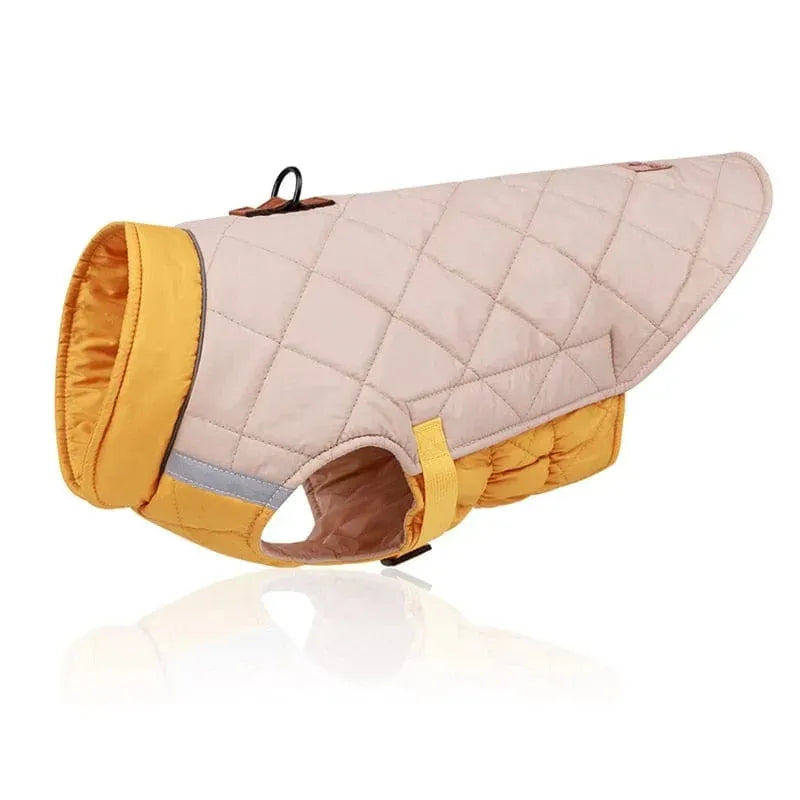 Colorblock Dachshund Jacket Yellow / M The Doxie World