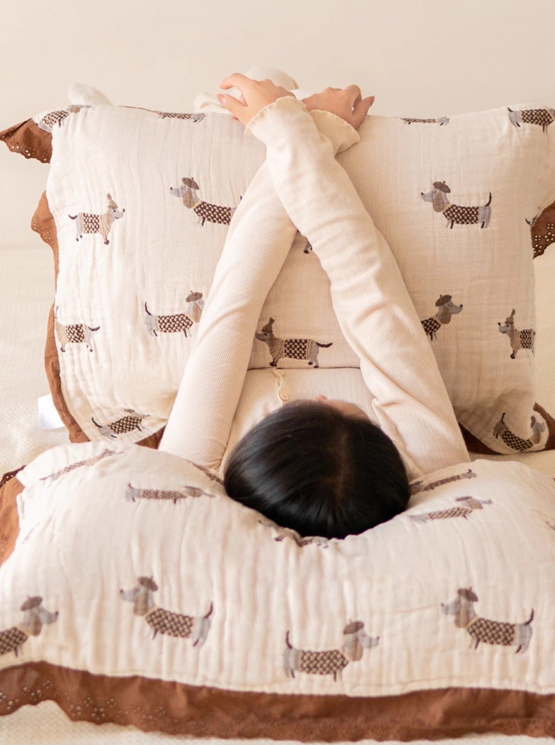 Cotton Dachshund Pillowcases The Doxie World
