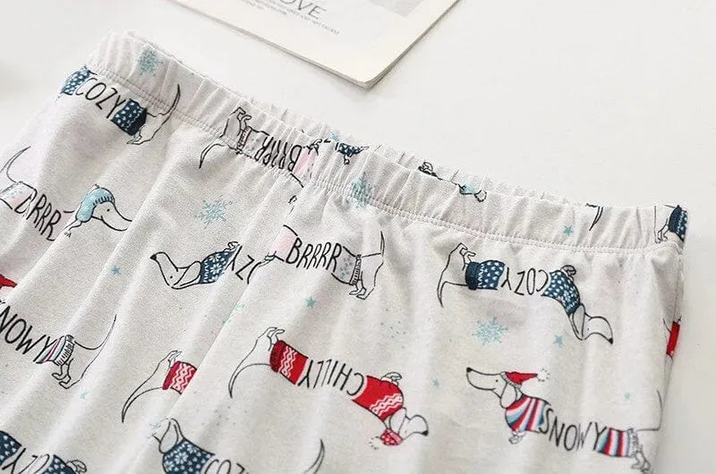 Cozy Dachshund Pajamas And Nightgown The Doxie World