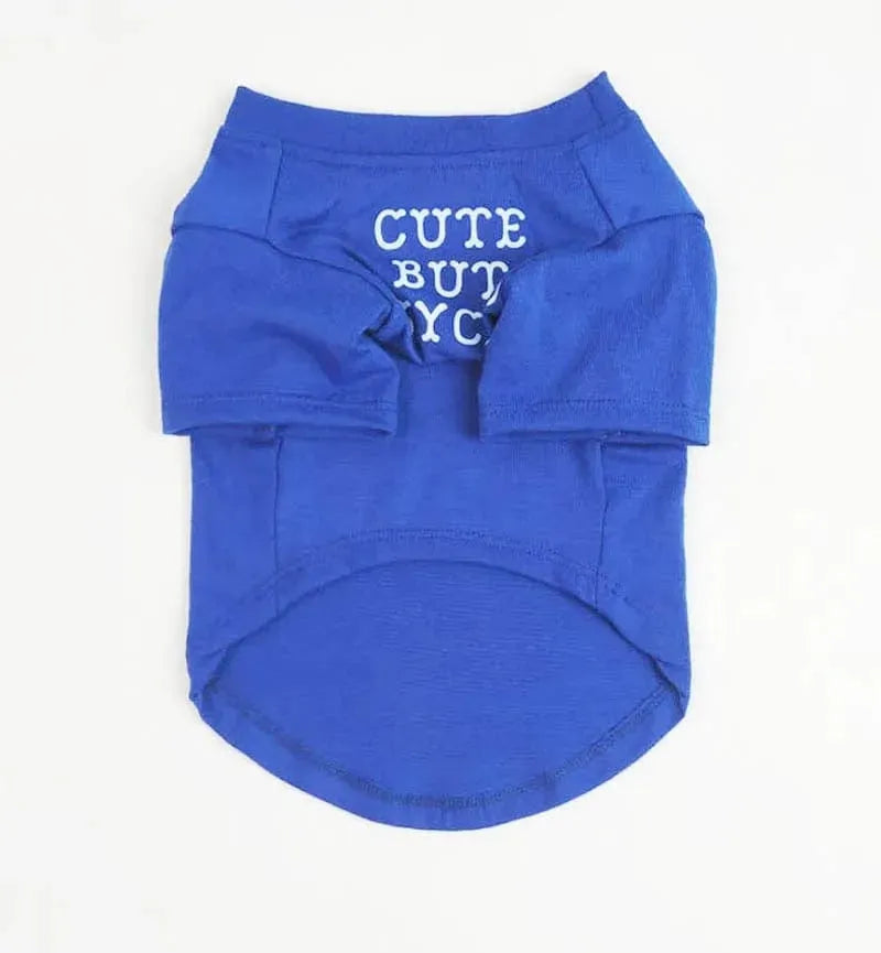 ''Cute But Psycho'' - Graphic Dog T-Shirt The Doxie World