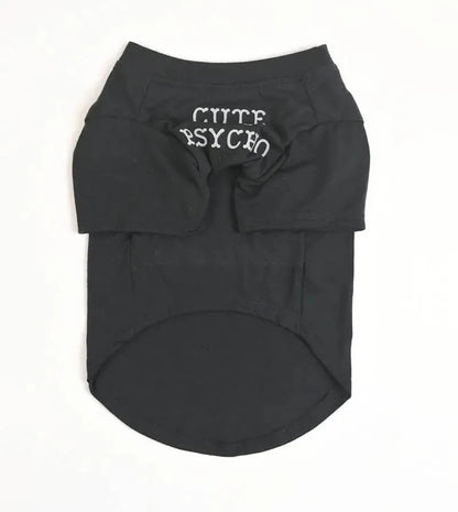 ''Cute But Psycho'' - Graphic Dog T-Shirt The Doxie World