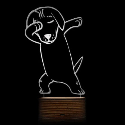 Dabbing Dachshund Lamp The Doxie World
