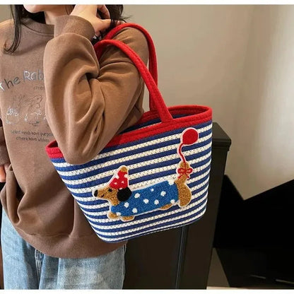 Dachshund basket Bag The Doxie World