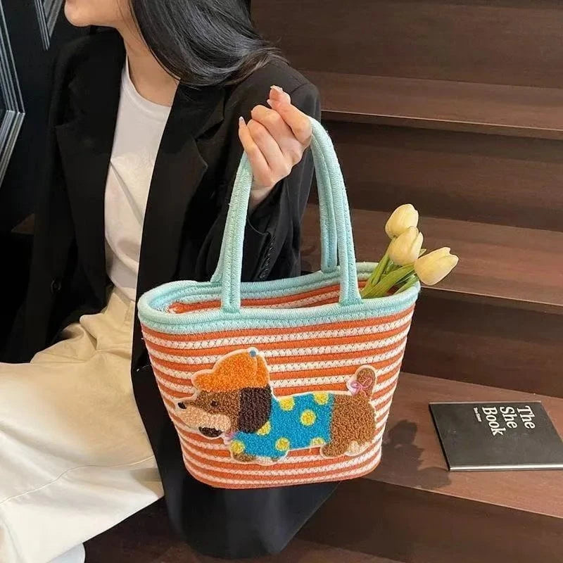 Dachshund basket Bag The Doxie World