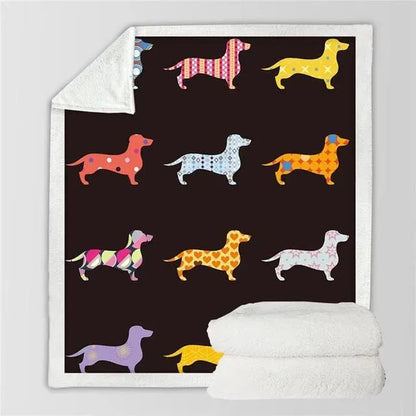 Dachshund Blanket The Doxie World