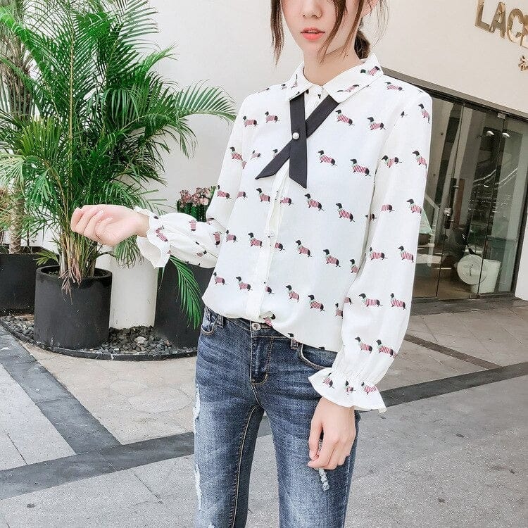 Dachshund Blouse The Doxie World