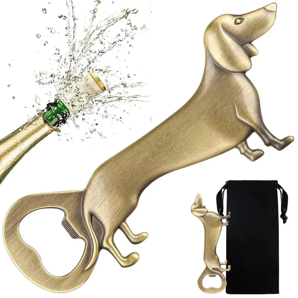 Dachshund Bottle Opener Bronze The Doxie World