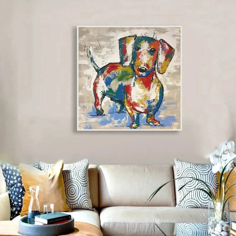 Dachshund Canvas Art The Doxie World