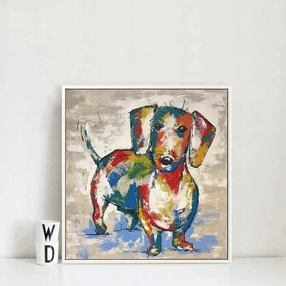 Dachshund Canvas Art The Doxie World