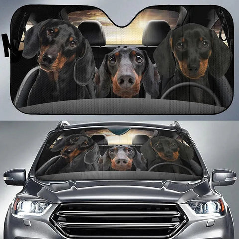 Dachshund Car Sun Shade The Doxie World