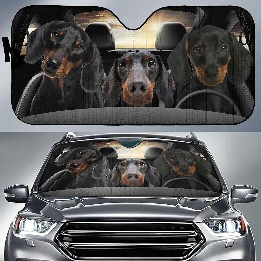 Dachshund Car Sun Shade The Doxie World